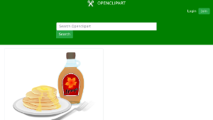 openclipart圖庫：Pancakes-資源代表圖