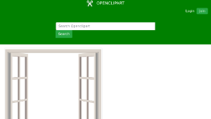 openclipart圖庫：Open Windows-資源代表圖