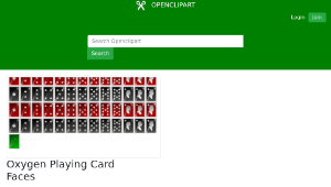 openclipart圖庫：Oxygen Playing Card Faces縮圖