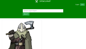 openclipart圖庫：Attack the Tower Viking-資源代表圖