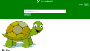 openclipart圖庫：Turtle縮圖
