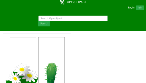 openclipart圖庫：Window with plants-資源代表圖