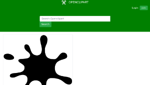 openclipart圖庫：Splat-資源代表圖