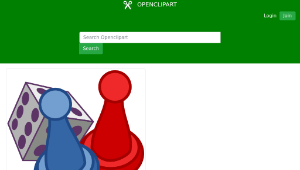 openclipart圖庫：Ludo Games-資源代表圖