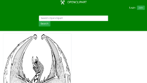 openclipart圖庫：Dragon-資源代表圖