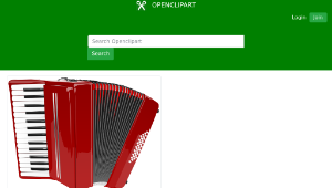 openclipart圖庫：Accordion-資源代表圖