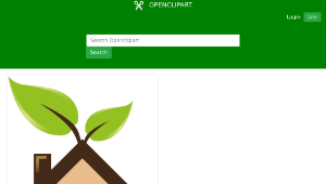 openclipart圖庫：Casa ecologica-資源代表圖