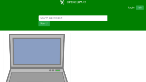 openclipart圖庫：Laptop-資源代表圖