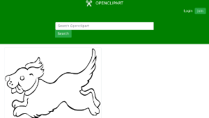 openclipart圖庫：Puppy-資源代表圖