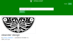 openclipart圖庫：oleander design-資源代表圖