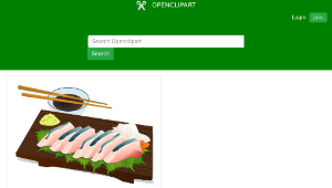 openclipart圖庫：Sashimi-資源代表圖