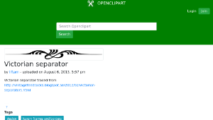 openclipart圖庫：Victorian separator-資源代表圖