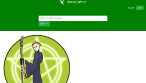 openclipart圖庫：wizard-資源代表圖