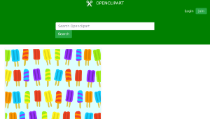 openclipart圖庫：Popsicle Pattern-資源代表圖