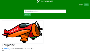 openclipart圖庫：ubuplane-資源代表圖