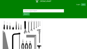 openclipart圖庫：Tools-資源代表圖