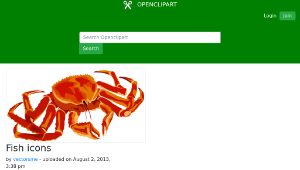openclipart圖庫：Fish icons-資源代表圖