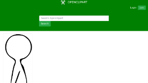 openclipart圖庫：Animated Walking Man縮圖