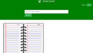 openclipart圖庫：Student Journal縮圖