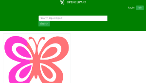 openclipart圖庫：Butterfly -資源代表圖