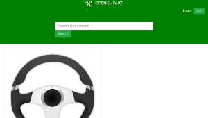 openclipart圖庫：Driving Wheel縮圖