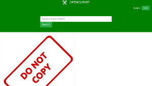openclipart圖庫：Do Not Copy Business Stamp 1-資源代表圖