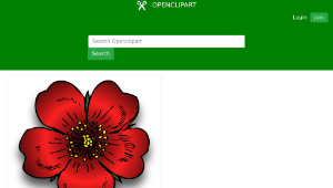 openclipart圖庫：Wild Rose Remix縮圖