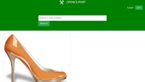 openclipart圖庫：shoe縮圖