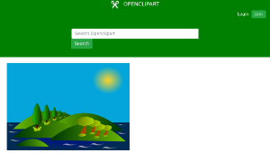openclipart圖庫：Elba's Island - Tuscany - Italy縮圖