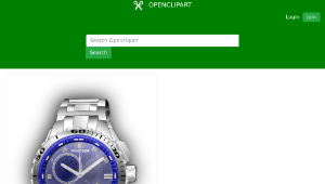 openclipart圖庫：Orologio縮圖