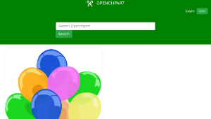 openclipart圖庫：Luftballons-資源代表圖