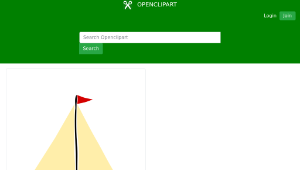openclipart圖庫：Red sail boat 1-資源代表圖