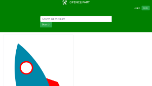 openclipart圖庫：Space rocket-資源代表圖