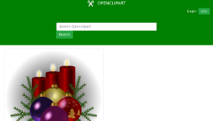openclipart圖庫：christmas tree toys-資源代表圖