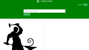 openclipart圖庫：Blacksmith-資源代表圖