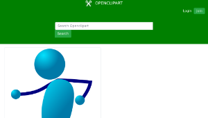 openclipart圖庫：Stickman-資源代表圖