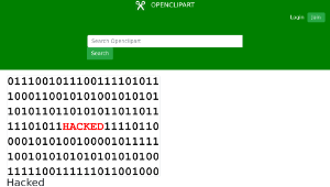 openclipart圖庫：Hacked-資源代表圖