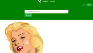 openclipart圖庫：Marilyn Monroe - REMIX-資源代表圖