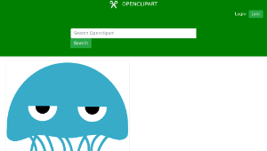 openclipart圖庫：Jellyfish縮圖