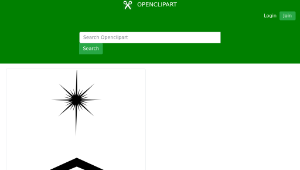 openclipart圖庫：Nativity Silhouette縮圖