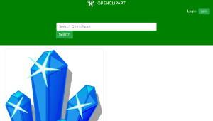 openclipart圖庫：crystals-資源代表圖