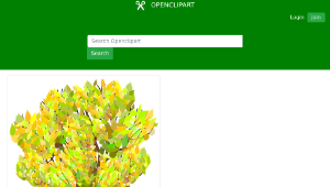 openclipart圖庫：tree in autumn縮圖