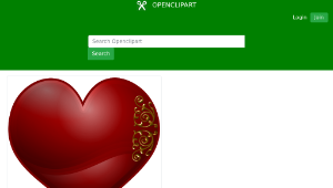 openclipart圖庫：Hearts Symbol-資源代表圖