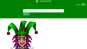 openclipart圖庫：Harlequin-資源代表圖