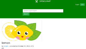 openclipart圖庫：lemon縮圖