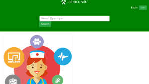 openclipart圖庫：Veterinarian-資源代表圖