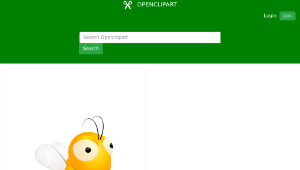 openclipart圖庫：Bee-資源代表圖