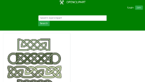 openclipart圖庫：Celtic knot patterns縮圖