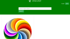 openclipart圖庫：ubuntu 36 swirl-資源代表圖