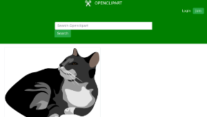 openclipart圖庫：Architetto -- Gatto-資源代表圖